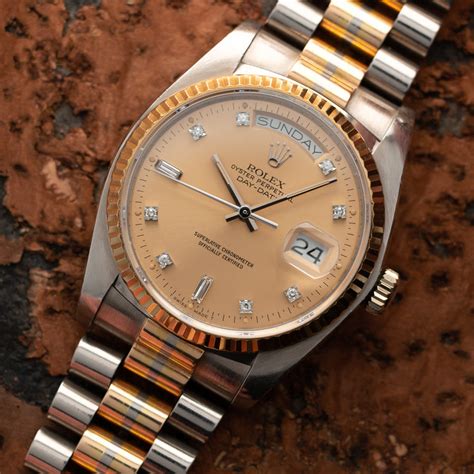 rolex tricolor|the rolex day date tridor.